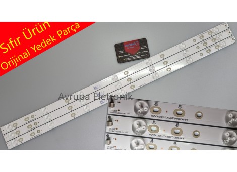 PHILIPS 32PHK4100/12 Led bar, LB32067 V0_01, GJ-2K16 D2P5-315, TPT315B5 Panel ledleri